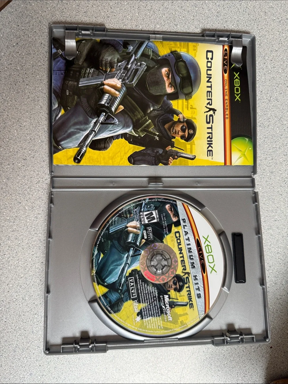 Xbox Counter Strike Platinum Hits Edition
